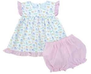 James and Lottie Natalie‎ Bloomer Short Set, ZOO-pendous NWT size 6mo